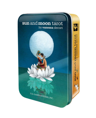 Карты Таро "Sun and Moon In a Tin" US Games / Солнце и Луна в жестяной коробке