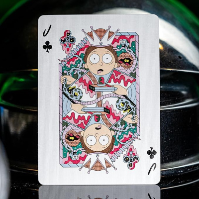картинка Карты "Theory11 Rick and Morty Playing Cards" от магазина Gamesdealer.ru