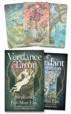 картинка Карты Таро "Verdance Tarot" Llewellyn / Зеленое Таро от магазина Gamesdealer.ru