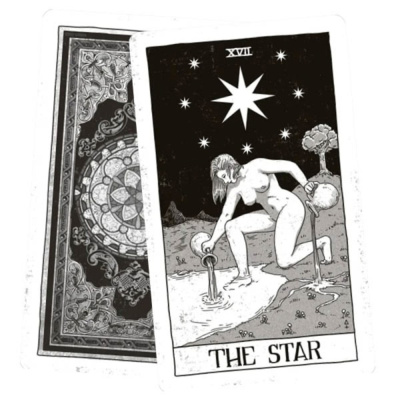 картинка Карты Таро "Black Ritual Tarot" US Games / Черное ритуальное Таро от магазина Gamesdealer.ru