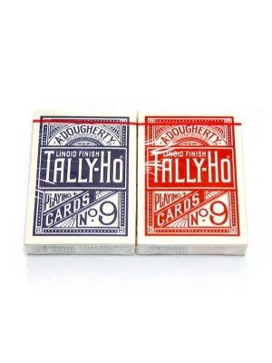 картинка Карты "Tally-Ho Standard Index red/blue Circle " от магазина Gamesdealer.ru