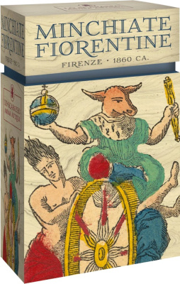 Карты Таро "Minchiate Fiorentine Anima Antiqua cards" Lo Scarabeo / Карты Минчиате Фиорентина Антиг 