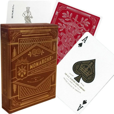 картинка Карты "Theory11 Red Monarchs" от магазина Gamesdealer.ru