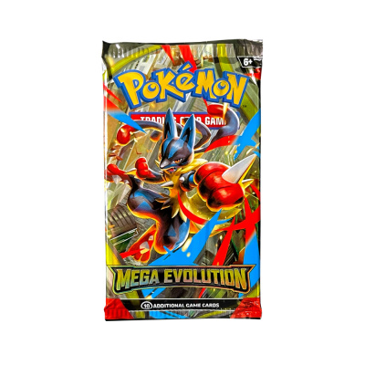 Pokemon Mega Evolution: Mega Evolution Booster Pack TCG (10 Cards) (ENG) Бустер набор Покемон10 карт