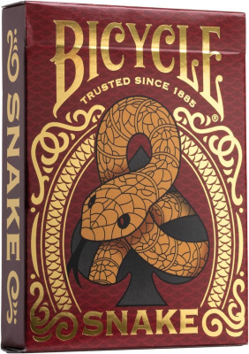 Карты "Bicycle Snake Playing Cards"