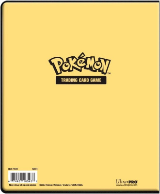 картинка Ultra PRO Pikachu 4-Pocket Portfolio for Pokemon TCG Папка для карточек Покемон на 40 карманов от магазина Gamesdealer.ru