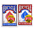 картинка Карты "Bicycle Stripper Deck red/blue" от магазина GamesDealer.ru