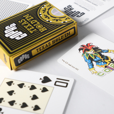 картинка Карты Copag Texas Holdem poker cards 100% plastic (Black) от магазина Gamesdealer.ru