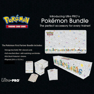 картинка Ultra PRO Pokemon First Partner Accessory Bundle for Pokemon Специальный набор аксессуаров Покемон от магазина Gamesdealer.ru