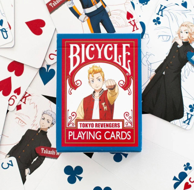 картинка Карты "Bicycle Tokyo Revengers Standard Index" от магазина Gamesdealer.ru