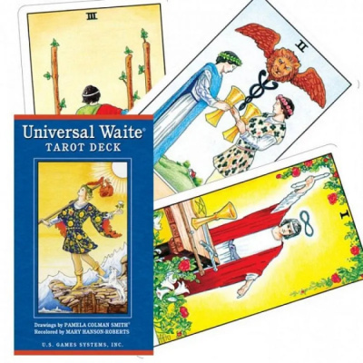 картинка Карты Таро "Universal Waite Tarot Deck" US Games / Универсальная колода Уэйта от магазина Gamesdealer.ru