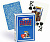 картинка Карты "Modiano Texas Poker" 100% plastic 2 jumbo index blue от магазина GamesDealer.ru