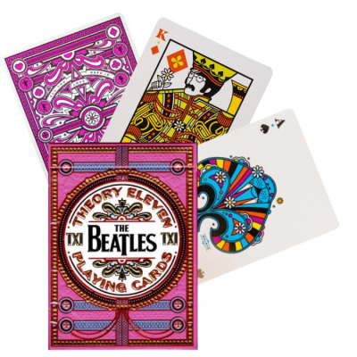 Карты "Theory11 The Beatles Pink"
