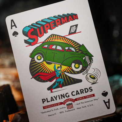 картинка Карты "Theory11 Superman Playing Cards" от магазина Gamesdealer.ru