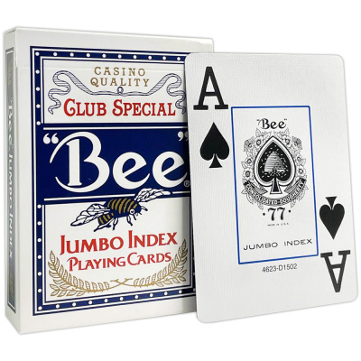 Карты "BEE JUMBO INDEX BLUE"