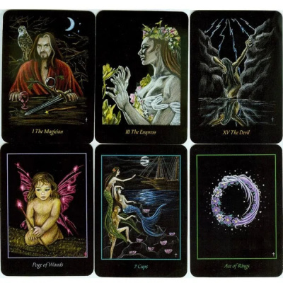 картинка Карты таро "Twilight Realm a Tarot of Faery" Schiffer Publishing / Сумеречное царство Фей от магазина Gamesdealer.ru