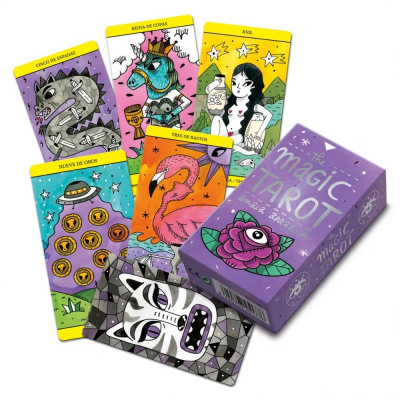 картинка Карты Таро "Amaia Arrazola Magic Tarot" Fournier / Магическая Колода от магазина Gamesdealer.ru