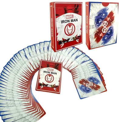картинка Карты "MARVEL Iron Man Svengali deck standard index" от магазина Gamesdealer.ru