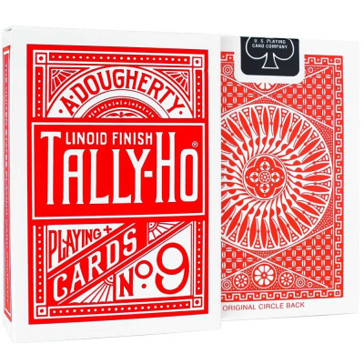 картинка Карты "Tally-Ho Standard Index red/blue Circle " от магазина Gamesdealer.ru