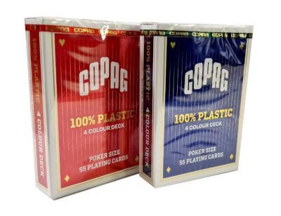 картинка Карты "Copag 4 Colour (red/blue)" от магазина Gamesdealer.ru