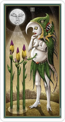 картинка Карты Таро "Deviant Moon Tarot by Patrick Valenza" US Games / Таро Безумной Луны от магазина Gamesdealer.ru