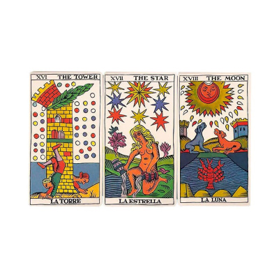 картинка Карты Таро "Fournier Spanish Tarot" Fournier / Испанское Таро Фуренье от магазина Gamesdealer.ru