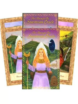 картинка Карты Таро "Art Through the Starstream Oracle" US Games / Оракул Искусства Хождения по Звездному Пут от магазина Gamesdealer.ru
