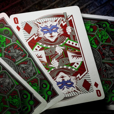 картинка Карты "Theory11 Teenage Mutant Ninja Turtles Playing Cards" от магазина Gamesdealer.ru