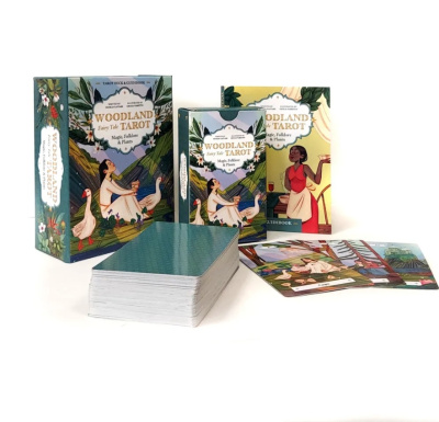 картинка Карты Таро "Woodland Fairytale Tarot Cards" US Games / Карты Таро Лесной Сказки от магазина Gamesdealer.ru