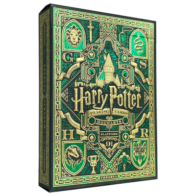 картинка Карты "Theory11 Harry Potter Deck - Green (Slytherin)" от магазина Gamesdealer.ru