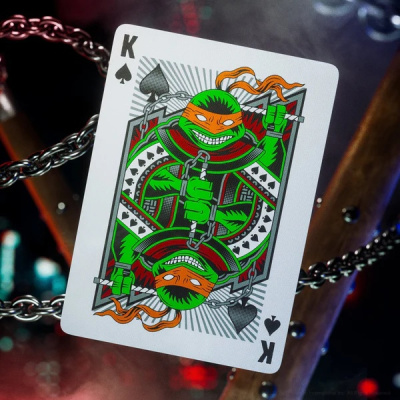 картинка Карты "Theory11 Teenage Mutant Ninja Turtles Playing Cards" от магазина Gamesdealer.ru