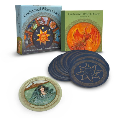 картинка Карты Таро "Enchanted Wheel Oracle" US Games / Оракул с заколдованным колесом от магазина Gamesdealer.ru