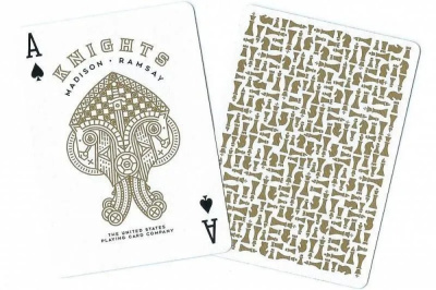 картинка Карты "Ellusionist Knights Gold" от магазина Gamesdealer.ru