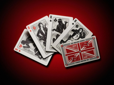 картинка Карты "Theory 11 The Rolling Stones playing cards" от магазина Gamesdealer.ru