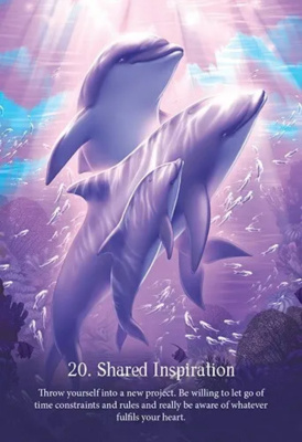 картинка Карты Таро "Whispers of The Ocean Oracle Cards" Blue Angel / Оракул Шепот Океана от магазина Gamesdealer.ru