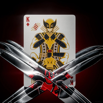картинка Карты "Theory11 Deadpool playing cards" от магазина Gamesdealer.ru