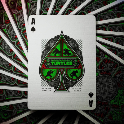 картинка Карты "Theory11 Teenage Mutant Ninja Turtles Playing Cards" от магазина Gamesdealer.ru