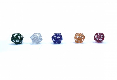 картинка Кубик D20 "Блеск" от магазина Gamesdealer.ru