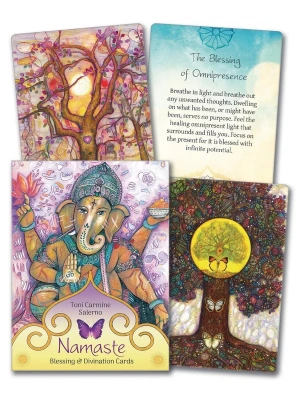 картинка Карты Таро "Namaste Blessing and Divination Cards" Blue Angel / Намасте Благословения и Прорицания от магазина Gamesdealer.ru