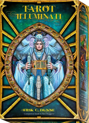 Карты Таро "Dunne/Huggens Illuminati Tarot Kit" Lo Scarabeo / Таро Иллюминатов