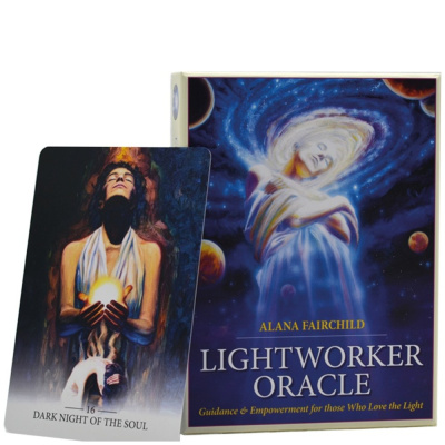 Карты Таро "Lightworker Oracle cards" Blue Angel / Карты Оракула Работника Света