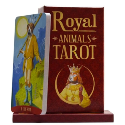 Карты Таро "Royal Animals Tarot Cards" Lo Scarabeo / Королевские Животные Карты Таро