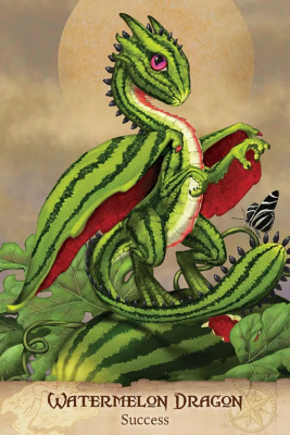картинка Карты Таро "Field Guide to Garden Dragons" US Games / Полевое Руководство По Садовым Драконам от магазина Gamesdealer.ru