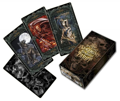 картинка Карты Таро "Fournier Alchemy Tarot" Fournier / Алхимия 1977 Английское Таро от магазина Gamesdealer.ru