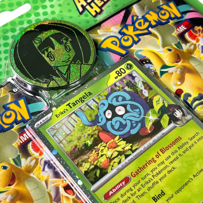 картинка Pokemon Mega Evolution: Ascended Heroes Collection Blister Pokemon TCG (Erika's Tangela) (ENG) от магазина Gamesdealer.ru
