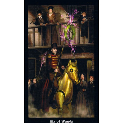 картинка Карты Таро "Steampunk Tarot Cards" Llewellyn / Таро Стимпанк от магазина Gamesdealer.ru