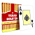 картинка Карты для покера "Texas Holdem" 100% пластик, красная рубашка от магазина GamesDealer.ru