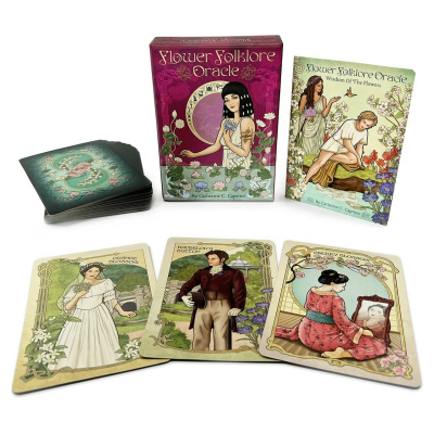 картинка Карты Таро "Flower Folklore Oracle" US Games / Оракул цветочного фольклора от магазина Gamesdealer.ru