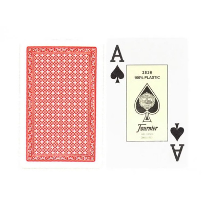 картинка Карты "Fournier 2826 Bridge red" от магазина Gamesdealer.ru