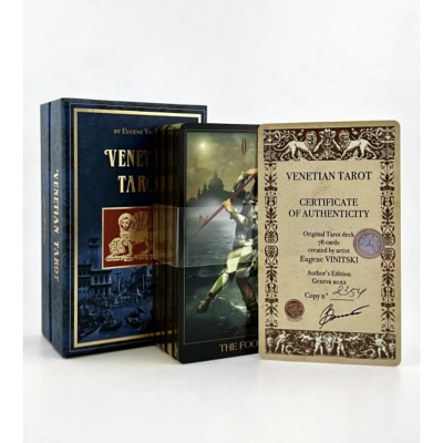 картинка Карты Таро "Venetian Tarot", Tarotmania / Венецианское Таро от магазина Gamesdealer.ru